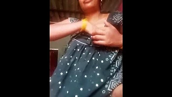 Indian Wife Remembers Husband - Milk Boobs to Dildo Pussy Orgasm with Gudibhabhi206