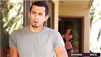 Hot Milf Silvia Saige Teaches Stepdaughter Aria Alexander Deep Throating In Backyard Gazebo