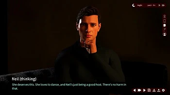 John Denvers Office Boss Cuckold - Wife Sarah Ass Grabbed and Kissed at Party