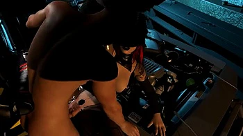 Horny Cyberpunk Hentai Babe Wraith931 Gets Fucked Hard in 3D Animation