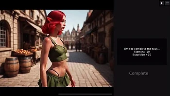 Hot Elf Big Boobs Escape Goblin Sex Animation HD