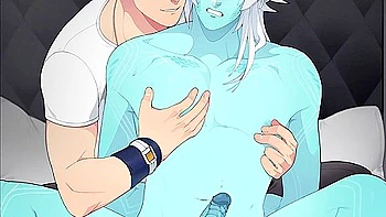 Car Toon In Danya Giving A Volunteer Handjob To Brahve