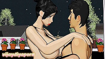 Aunty Her Ass In The Roof