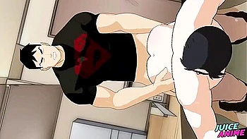 Juice Anime: Muscle Hunk Hentai Moaning