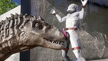 Dolphin Dino Oral Sex