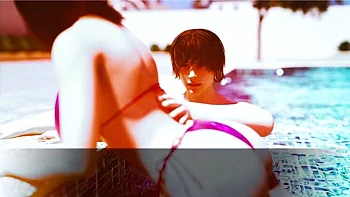 Fate and Life: Vaulinhorn 11 - Matias & Maive Bathroom Sex, Alfred & Joyce Pool Fucking in 3D Hentai