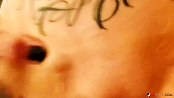 Inked-up, Rough-looking Bitch Amanda Doll Gets Fucked In Pov