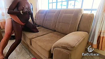 Anal 24 Yo Afro Ebony Doxy Gracy Likes Taking White Rod In Her Booty!