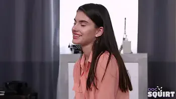 The gal squirt right on the couch!