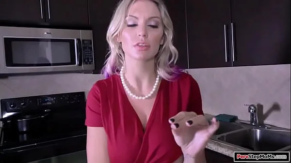 Stepson dominates his hot busty stepmom
