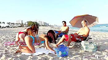 Kobi Brian, Juan Largo And Sean Lawless In Beach Bait And Switch Pt.2