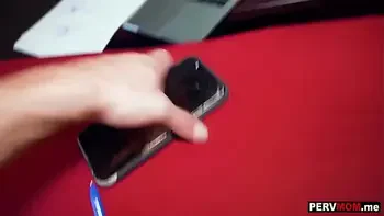 My MILF stepmom Lillith Morningstar always tries to help out with my studies