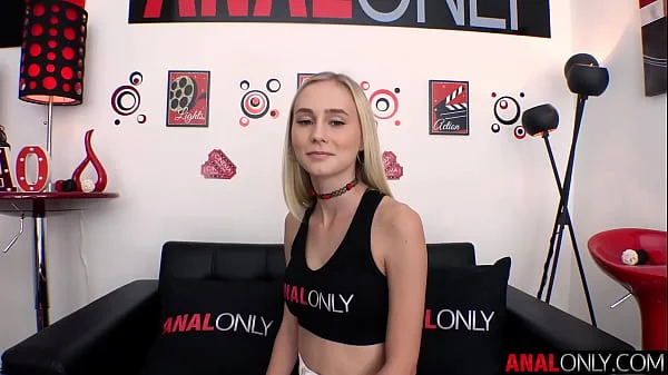 ANAL ONLY Tiny teen Alicia Williams anal tryout