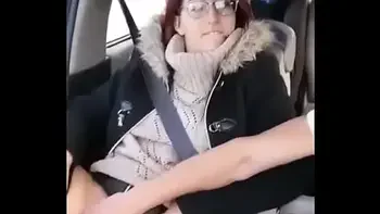 Oh my God!!! This young hitchhiker wants to drive him crazy and wet those seats!!