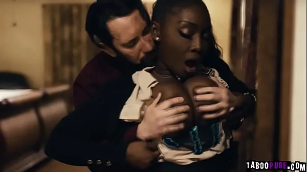 Osa Lovely having sex with her client to get the deal