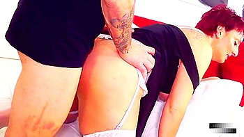 Barbara Gandalf Sexy Older Banged In White Nylons