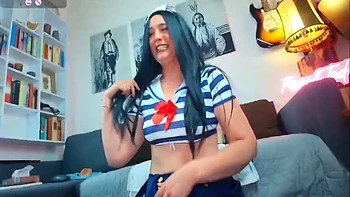 Anal Creampie In Sailor Outfit!