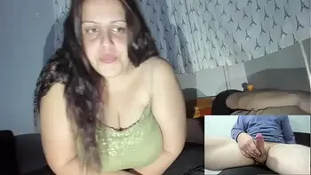 Naughty Wife Watching Random Guy Stroking While Her Husband Rest Next to Her