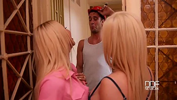 Lay That Pipe - Voluptuous Busty Bombshells Seduce Plumber