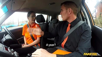 Backseat Blowing Off And Deep Creampie