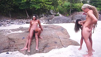 After Party For Carnaval Brazil 2024 At The Nude Beach With A Lot Of Anal Sex( Anal, 2on2, Atm, Dirty Ass, Ebony, Monster Cocks, Public Sex, Nudism) Ob261