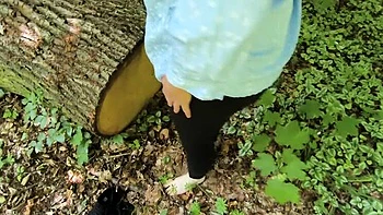 Bouncy Tits Action Training for World Record Vagina Slapping - Hard Outdoor Public Sex & Humiliation Part 4