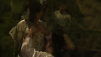 Randy Spears, Carmen Luvana And Olivia Del Rio In Bends Over In Her Stiff Corset To Get Fucked Hard