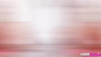 Lush Moments: Clean-Shaved Busty Glamour Babe Fingers Pussy