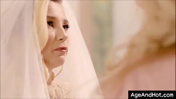 Bride seduced by old stepMom before wedding