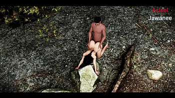 Desi Panipuri Guy Rough Fucks Young Girl Outdoor in Jungle - Hindi Dirty Talk