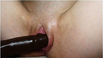 Pussy Rubbing By Black Cock Close Up