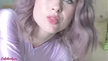 Pretty Woman Passionately Suck Cock and Swallow Cum