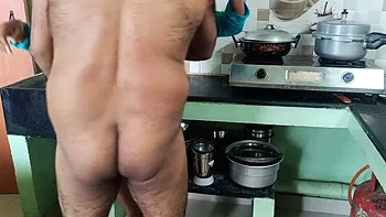 Indian House Maid Fucking in Kitchen Slap Role Play with Amateur MILF Wonder