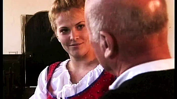 Blonde Babe Rings the Bell and Takes a Big Dick Anal