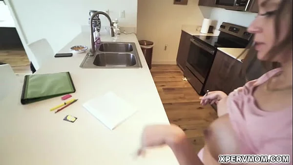 Johnny asks Ms. Bleu how to concentrate on studying his math. Ms. Blue has the right motivation to help his student fucking her from behind.