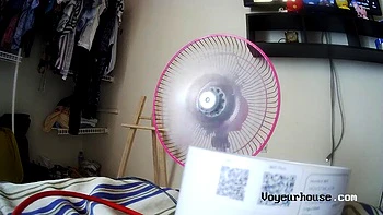 Stretching her legs to give way for her big dildo by VoyeurHouse.com: Big Tits, Amateur  Big Ass Porn