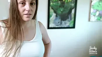 Step Mom Solves My Erection With Her Huge Tits - Melanie Hicks