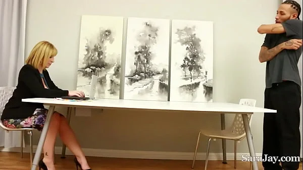 Swinging Office Employee Fucks PAWG Cougar Sara Jay To Get A Raise!