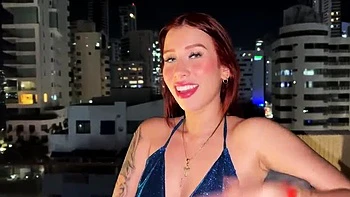 Katty Blake Cheats on Husband with Stranger Photographer - Cowgirl Riding and Blowjob in Another City