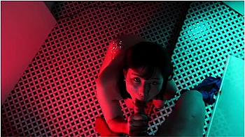 Horny Japanese Girl Gives You Blowjob And Swallows His Cum In The Bathroom Of