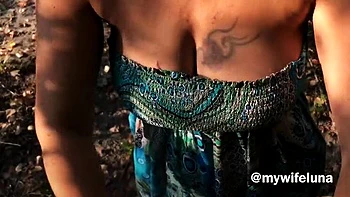 My Wife Luna Outdoor Public Sex - Huge Cock Fucks Mature Italian Housewife in Spring