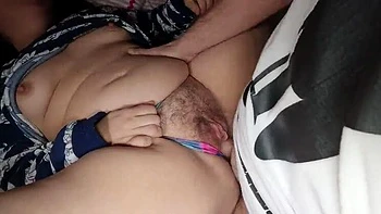 Amateur Spanish Wife Takes Big Creampie - Tight Pussy Gushing Milk in Homemade Missionary