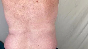 Mature British Granny Plays with Kinky Tit Toys and Big Natural Tits