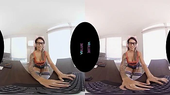 Streamer after hours: Masturbation, Solo  Pov VR Porn