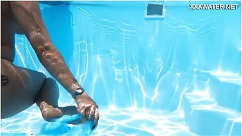 Underwater Swimming With The Most Charming Model With Petite Blonde And Lisi Kitty