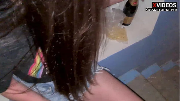 Stepmother's love for her stepson turned into addiction and she sucked him in the stairwell