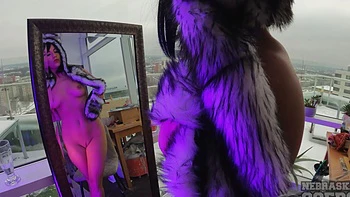 Hot brunette Angelica masturbating her sweet pussy
