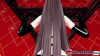 Car Toon - Latex Yu In Black Latex Pov Doggystyle Fuck, Standing Bondage Sex, And Desk Creampie 3d Hentai Animation