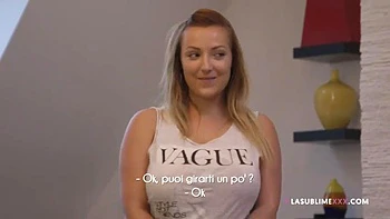 Casting And Blowjob: Big Tits, Blonde  Stripchat Porn