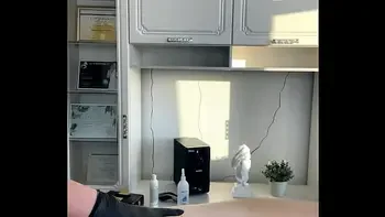 SugarNadya - Depilting a very large penis while erect, will he cum?